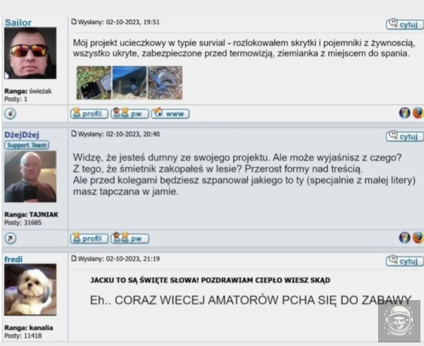 Fredi Kamionka,obecny rekordzista zabawy w chowane